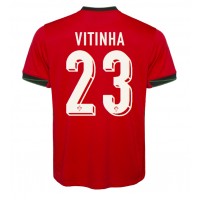 Portugal Vitinha #23 Fußballbekleidung Heimtrikot EM 2024 Kurzarm